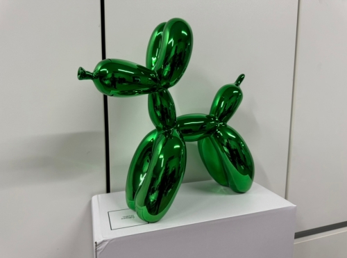 Jeff  Koons (after) - Balloon Dog Green