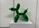 Jeff  Koons (after) - Balloon Dog Green