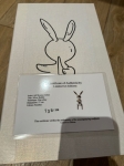 Jeff  Koons (after) - Silver Rabbit