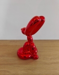 Jeff  Koons (after) - Sitting balloon dog - Red