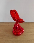 Jeff  Koons (after) - Sitting balloon dog - Red