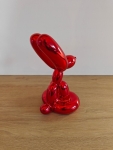 Jeff  Koons (after) - Sitting balloon dog - Red