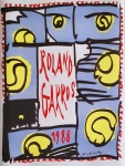 Alechinsky - Originele Affiche - Roland Garros - XXL