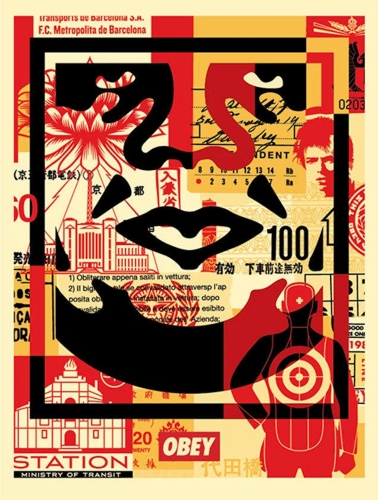 Shepard Fairey - Face