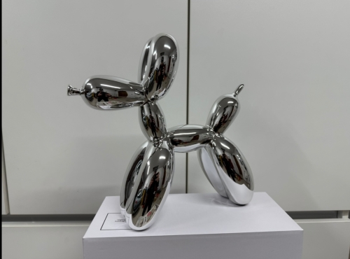 Jeff  Koons (after) - Balloon Dog Silver