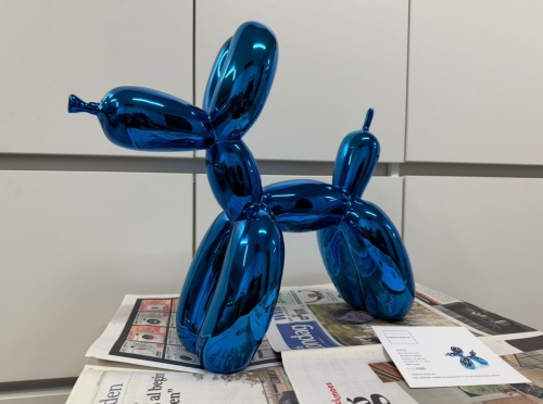 Jeff  Koons (after) - Balloon Dog Silver