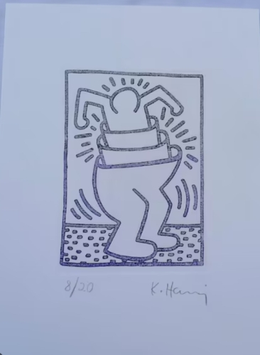 Keith Haring (after) - Radiant Baby Keith Haring