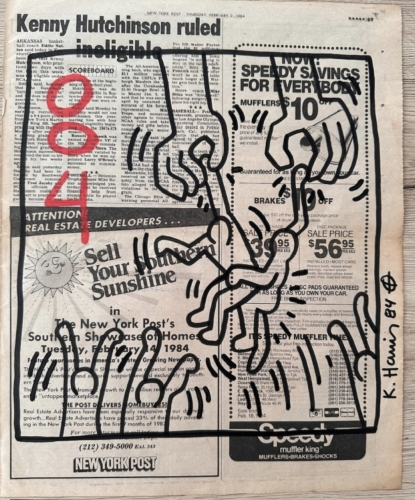 Keith Haring (after) - Zonder titel