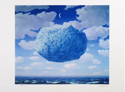 Rene Magritte - La Flche de Znon -