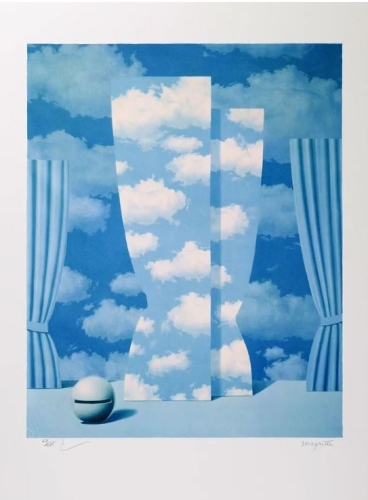 Rene Magritte - Le Peine Perdue +