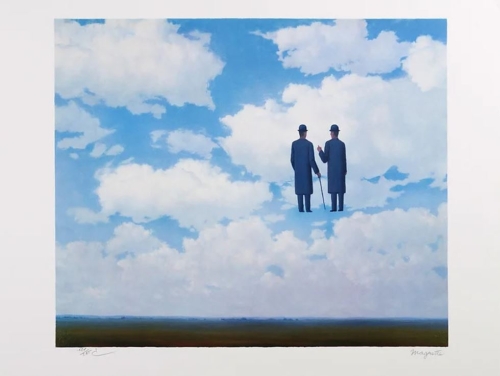 Rene Magritte - La Reconaissance Infinie