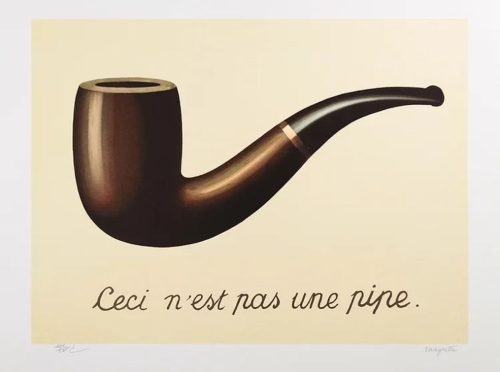 Rene Magritte - La Trahison des Images -