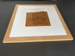 Keith Haring (after) - Tekening op enveloppe