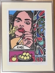  Err  - Silkscreen print La femme fatale - A moi - 1993