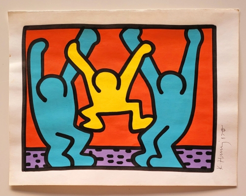 Keith Haring  - Pop Shop I