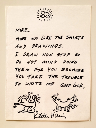 Keith Haring (after) - Handgeschreven brief