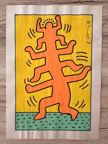 Keith Haring (after) - Zonder titel