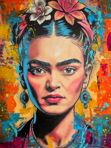 Noir  - FRIDA KAHLO