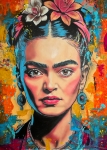 Noir  - FRIDA KAHLO