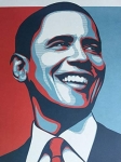 SHEPARD FAIREY (OBEY) - Vote Obama