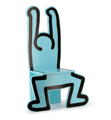 Keith Haring (after) - Wooden Child's Chair