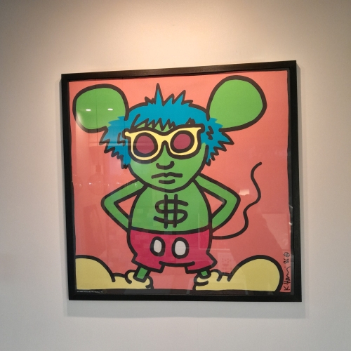 Keith Haring (after) - Andy Mouse