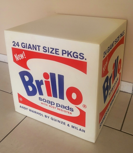 Andy Warhol - Brillo Box by Quinze & Milan Pouf Limited Edition