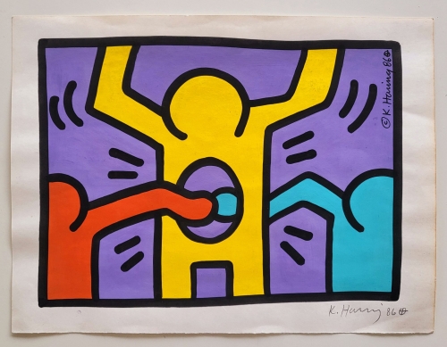 Keith Haring (after) - Pop Shop I