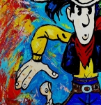 Jovan  Srijemac - Lucky Luke in color storm