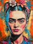 Noir  - FRIDA KAHLO