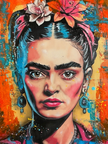 Noir  - FRIDA KAHLO