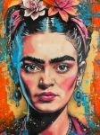 Noir  - FRIDA KAHLO