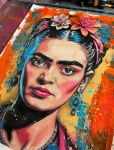 Noir  - FRIDA KAHLO