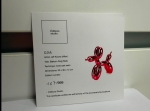 Jeff  Koons (after) - Balloon Dog (Rood)