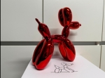 Jeff  Koons (after) - Balloon Dog (Rood)