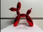 Jeff  Koons (after) - Balloon Dog (Rood)