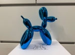 Jeff  Koons (after) - Balloon Dog (Blauw