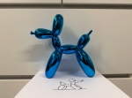 Jeff  Koons (after) - Balloon Dog (Blauw