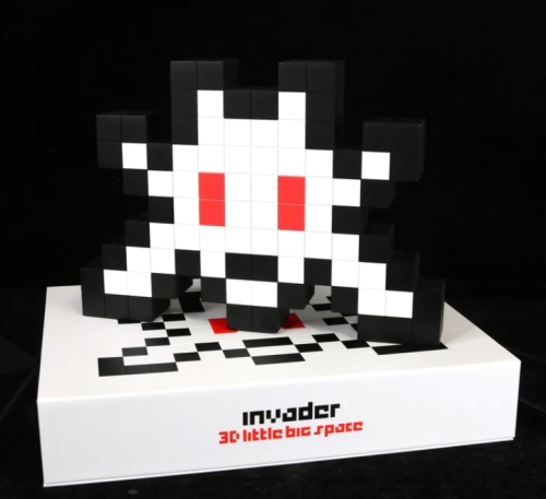 INVADER  - 3D Little Big Space, 2022