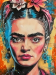 Noir  - FRIDA KAHLO