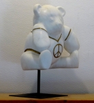 Jean-Michel GARINO - Marbre de Carrare - Teddy Bear