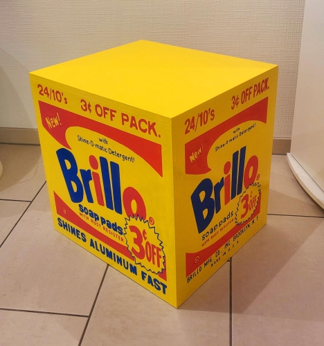 Andy Warhol - Brillo Box - Yellow - 