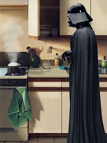 MR Strange Gitard - Darth Vader's Al Dente Pasta