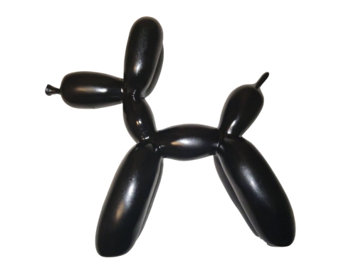 Jeff Koons - Black balloon dog