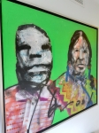 Herman Brood - Indian Duo - Origineel schilderij