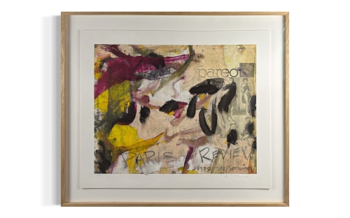 Willem De Kooning - Paris Review - Gesigneerd