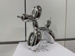 Jeff  Koons (after) - Jeff Koons - Balloon Dog (Silver)