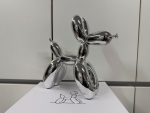 Jeff Koons - Balloon Dog (Silver)