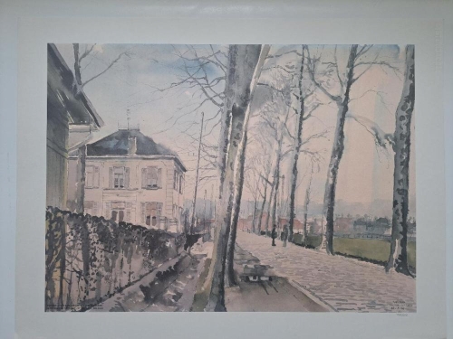 Paul Delvaux - Sint-Martens-Latem: Woning van mevrouw Simonnet