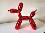 Jeff Koons (naar) - Ballon Dog (Rood)